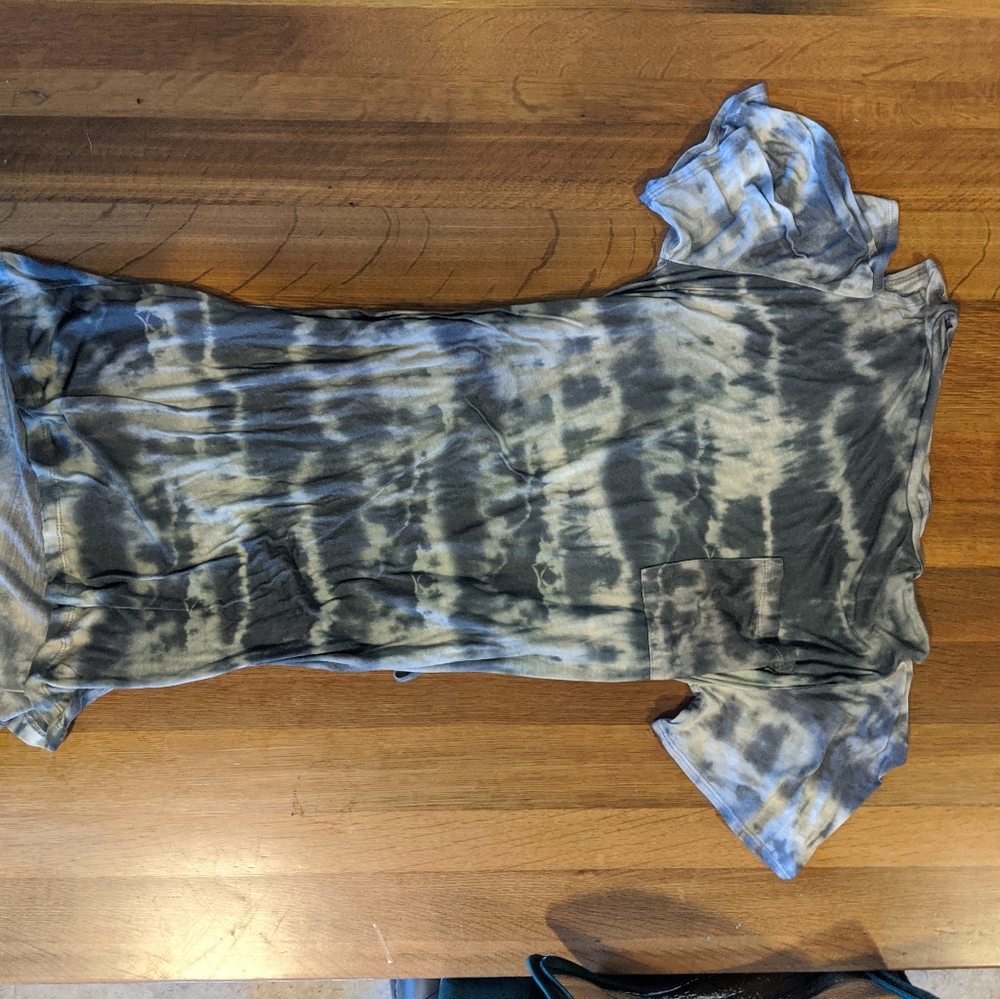 Topshop tie-dye dress